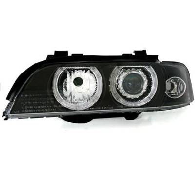 Кристални фарове Angel Eyes BMW E39 (1995-2000) - черни
