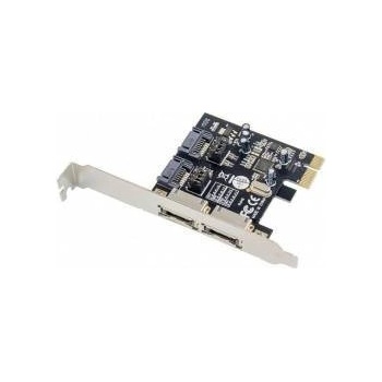 MicroConnect 2 port SATA3.0 PCIe card Main chip : ASM1061 2 x external eSATA3 + 2x, internal SATA