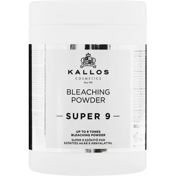 Kallos KJMN SUPER 9 bělící prášek 9 odstínů 500 g