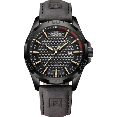 Naviforce Часовник naviforce no-29544 - Тъмно кафяв kp29544