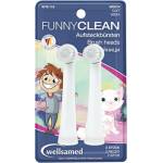 Wellsamed Накрайници за електрическа четка за зъби Wellsamed - Funny clean, 2 броя (1683655)