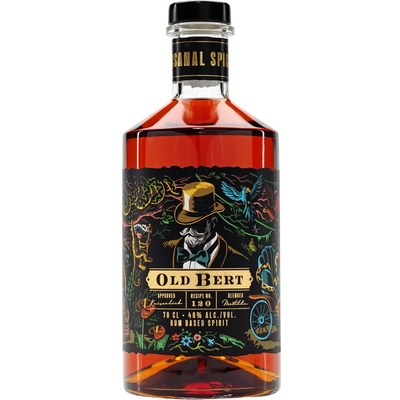 Old Bert Spiced Jamaican Rum 40% 0,7 l (holá láhev)