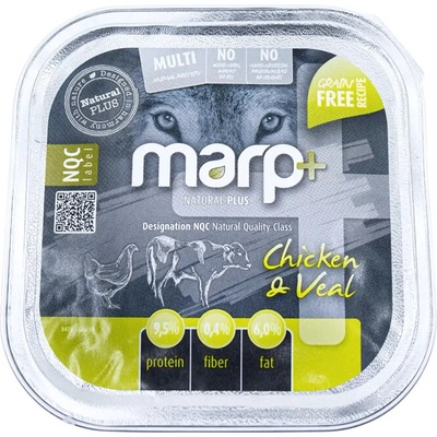 Marp Natural Plus s kuřetem a telecím 150 g – Zboží Mobilmania