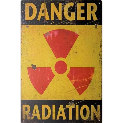 Ceduľa Danger Radiation