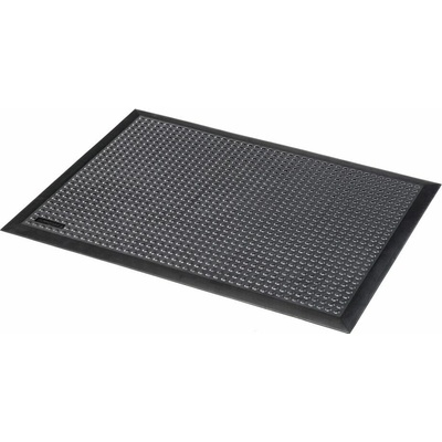 Notrax 457 Skystep ESD Antistatická gumená rohož s tvarovanými okrajmi čierna 90 x 120 cm