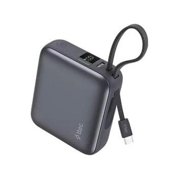 Ttec Външна батерия ttec ReCharger Mini LCD 10.000mAh PD 35W Powe (8694470004860)