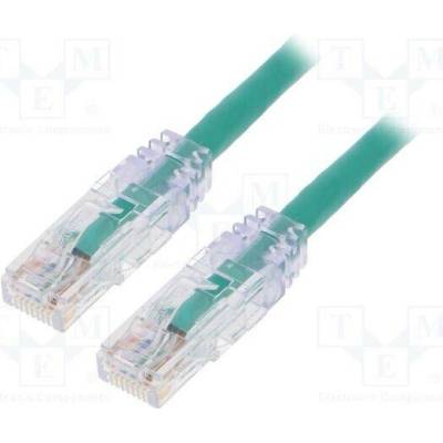 Panduit UTPSP2MGRY Patch U/UTP Cat 6 RJ45 vidlice z obou stran lanko Cu 2m