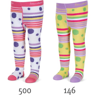 Sterntaler Детски памучни чорапогащници за момичета - промо пакет 2 бр