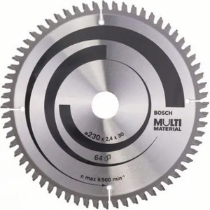 Bosch Диск циркулярен Bosch метален HM за рязане универсален 235x30x2.4 мм, 64 z, Multi Material-2 608 640 514