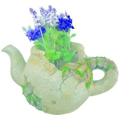 Dekorácia MagicHome Gecco, Džbán s kvetináčom, magnesia, 40x23x20 cm