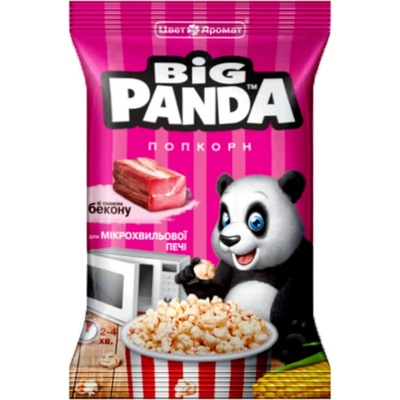 Big Panda popcorn do mikrovlnky Slaninový 100 g