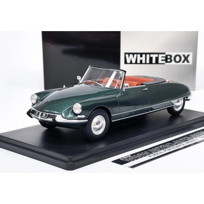 WHITEBOX Citroën DS 19 Cabriolet 1963 Tmavě zelená metalíza 1:24