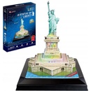 CubicFun 3D puzzle svítíví Socha Slobody 37 ks