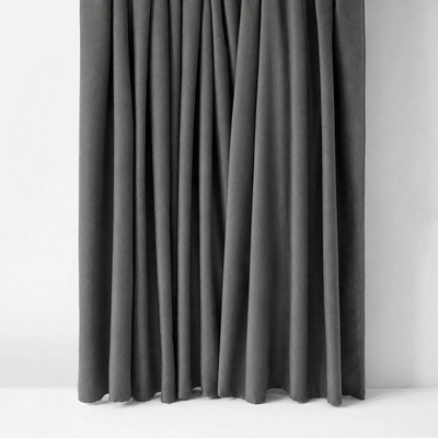 Goldea zatemňovací záves 100% blackout - tmavo sivý 270x220 cm