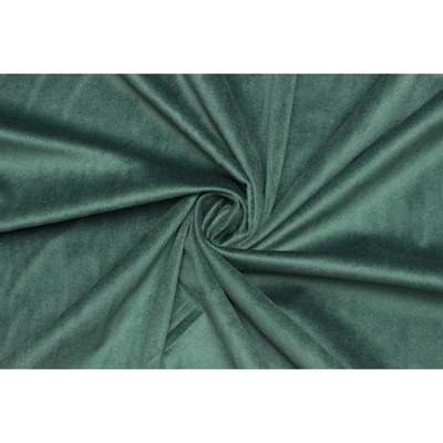 Samet polyester - Lahvově zelený