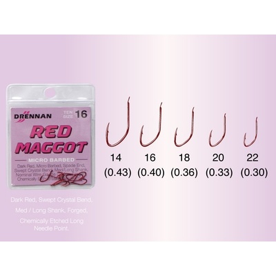 Drennan Red Maggot vel.14