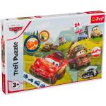 Trefl Пъзел Trefl от 24 макси части - Щастливите коли (14352) - baby