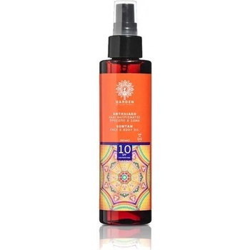 GARDEN Олио за лице и тяло за загар, Garden Sun Tan Face & Body Oil SPF10 150ml