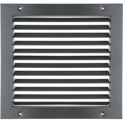 Dalap GMASs s nastavitelnou žaluzií 200 x 200 mm šedá