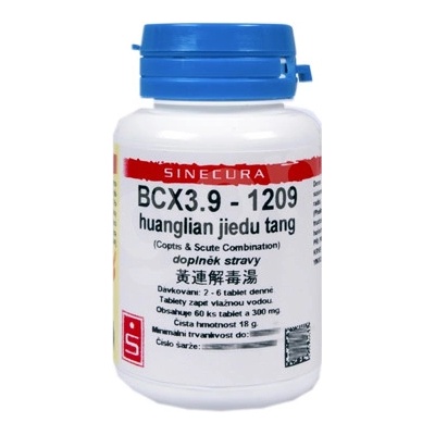 Sinecura BCX3.9-1209 huanglian jiedu tang 60 tabliet