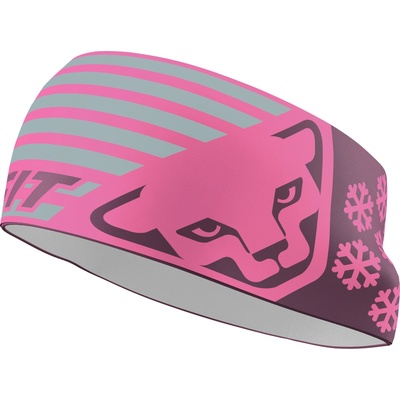 Dynafit Graphic Performance Headband UNI růžová/šedá