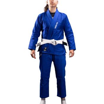 Ground Force BJJ ги за жени от Ground Force - Basic Gi V2 - синьо (GF-basicgi-V2-blue-F3)