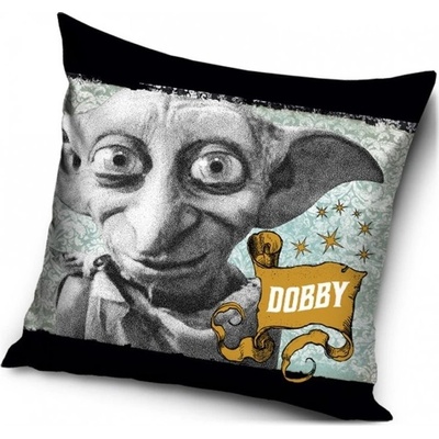 Carbotex Vankúš Harry Potter motív Škriatok Dobby 40x40