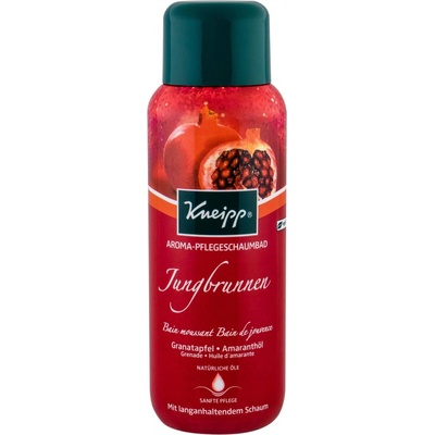 Kneipp pěna do koupele Červený mák a konopí 400 ml