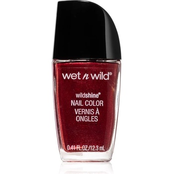 wet n wild Wild Shine непрозрачен лак за нокти цвят Burgundy Frost 12.3ml