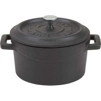 Pentole Agnelli ЧУГУНЕНА ТЕНДЖЕРА slow-cook 24cm 4, 5l ЧЕР (srp10424m)