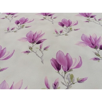 Dekorační látka BLACK OUT MAGNOLIE 150 cm
