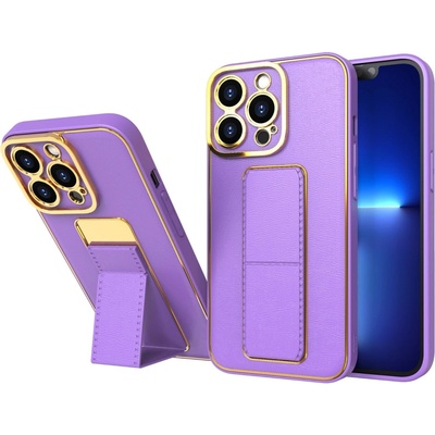 HQWear Кейс New Kickstand за iPhone 12 Pro, със стойка, лилав (9145576259948)