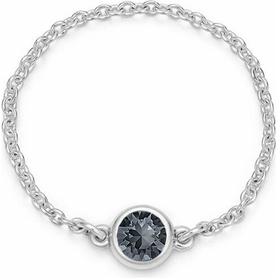 Swarovski prsteň Pure Lines čierny se4339