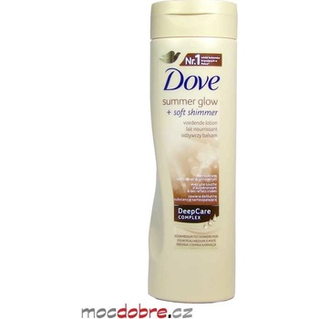 Dove Summer Glow Light tónovací tělové mléko 250 ml