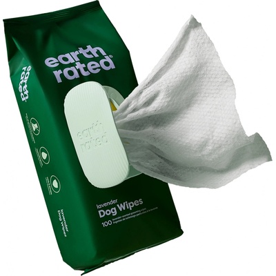 Earth Rated čistiace obrúsky pre psov 100ks s vôňou levandule