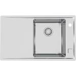 Alveus Мивка от неръждаема стомана Alveus Stricto 10 Satin 79x48 см дясна (1124361) Мивка за вграждане