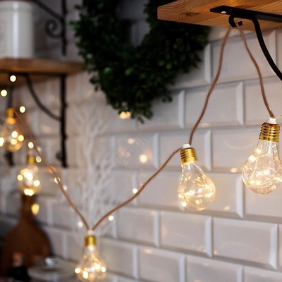 Brilagi - LED Декоративни лампички 10xLED/3xAA 1, 8м топло бели (SL1341)