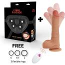 Cyber Silicock Strap-On Mr Rick Remote Control