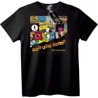 NOONEBRAND Тениска The Toy Dolls Singles - 2XL, Black