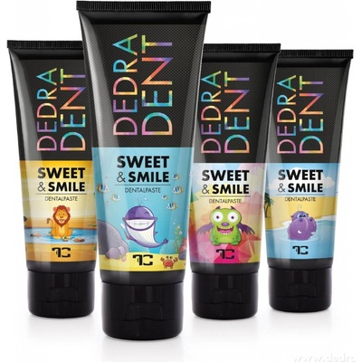 Dedra dent Sweet & Smile pro ochranu mléčných zubů se žvýkačkovou příchutí 50 ml – Hledejceny.cz