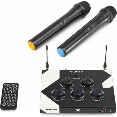 Vonyx AV510 Karaoke Mikrofonní set s pultem