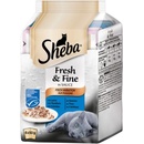 Sheba Fresh & Fine Rybí výběr ve šťávě 6 x 50 g
