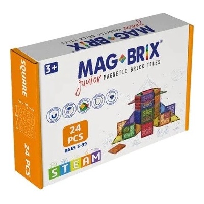 MAGBRIX - Magnetické čtverce 24ks
