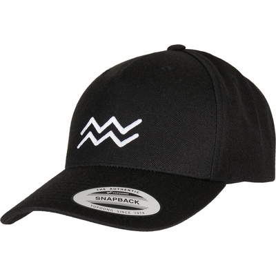 Mister Tee Шапка с козирка Zodiac YP Classics 5-Panel Premium Curved Visor Snapback Cap aquarius one sizeUB-MT2234-00923 - Черен, размер one size