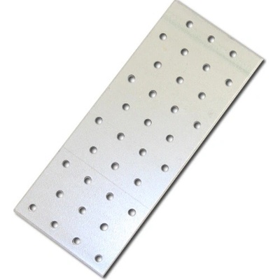 Děrovaná styčníková deska 80 x 200 x 2,0 č.B10
