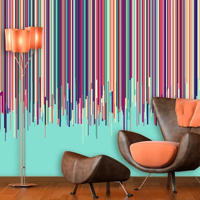 Tapeta SABLIO Stékající barva, rozměry 336x220 cm