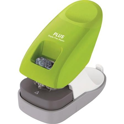 PLUS Corporation Съшивател Stapless, настолен, 10 листа, PLUS, зелен 31261 (31261)