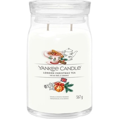 YANKEE CANDLE Signature London Christmas Tea 567 g