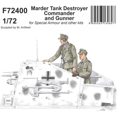 Special Hobby Marder Tank Destroyer Commander and Gunner 1:72