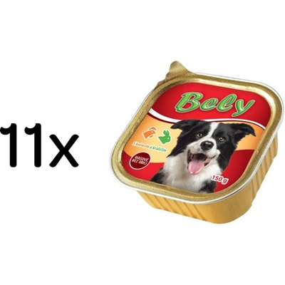 Akinu Bely Králičí & kuřecí paštika 11 x 150 g